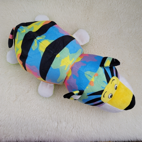 FlipaZoo Gildy Tiger Toby Turtle 2 In 1 Plush - Picture 4 of 14